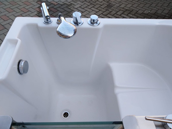 vasca da bagno usata con portina laterale 4
