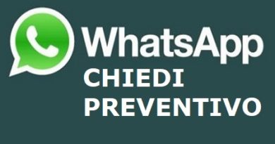 Chiedi informazioni su whatsapp