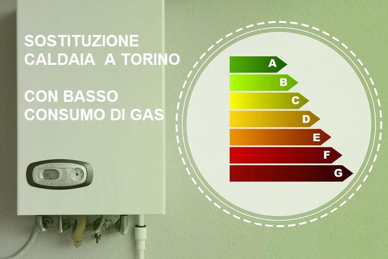 Sostituzione caldaie Torino con basso consumo di gas